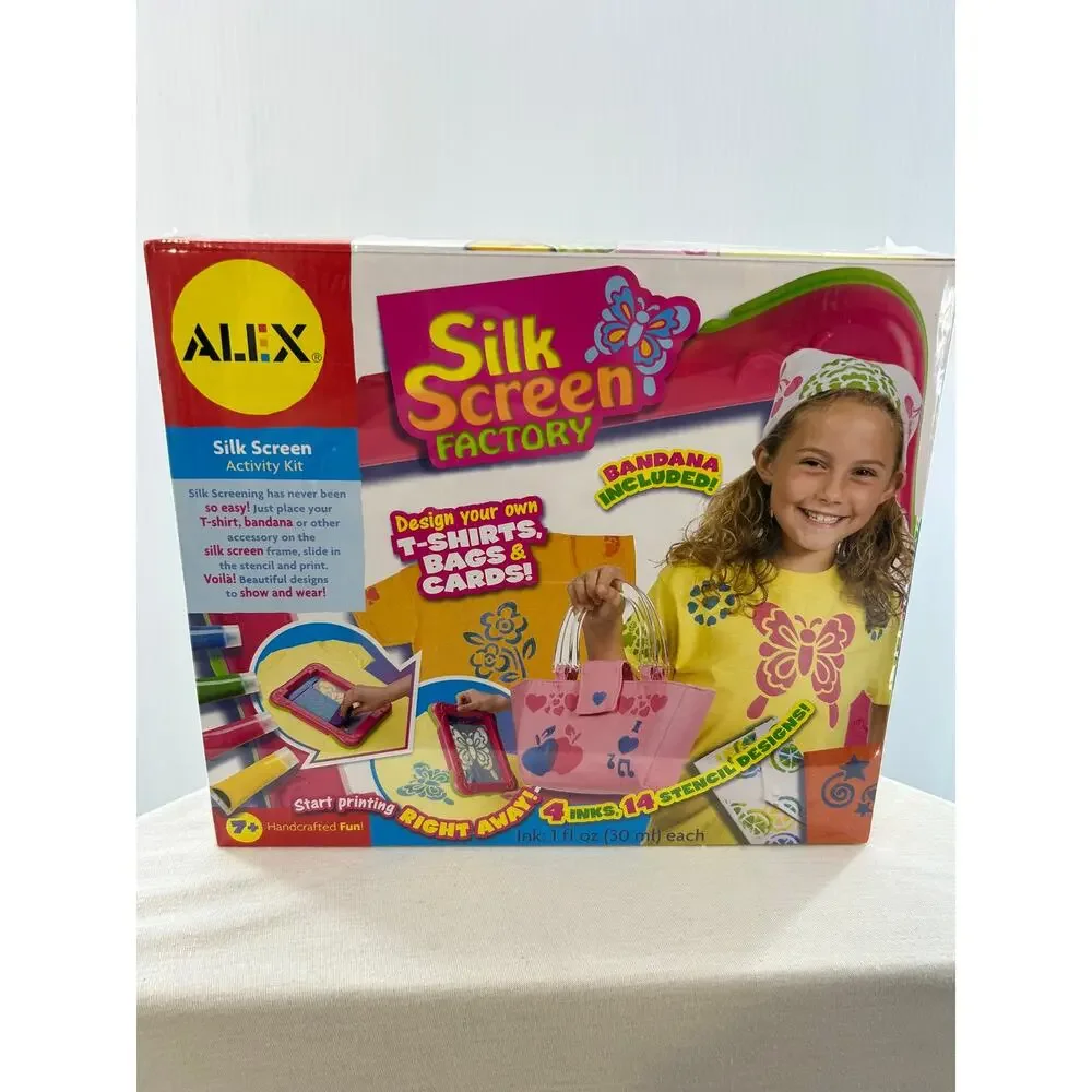 ALEX Toys Silk Screen Factory Activity Kit